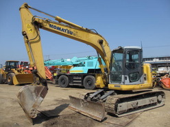 [画像]KOMATSU(コマツ)　PC138US-2E1　油圧ショベル　2004年