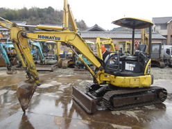 [画像]KOMATSU(コマツ)　PC30MR-3　油圧ショベル　2007年