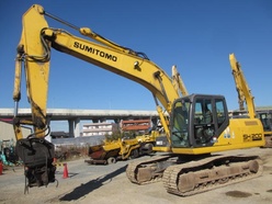 [画像]SUMITOMO(住友建機)　SH200-5　油圧ショベル　2010年