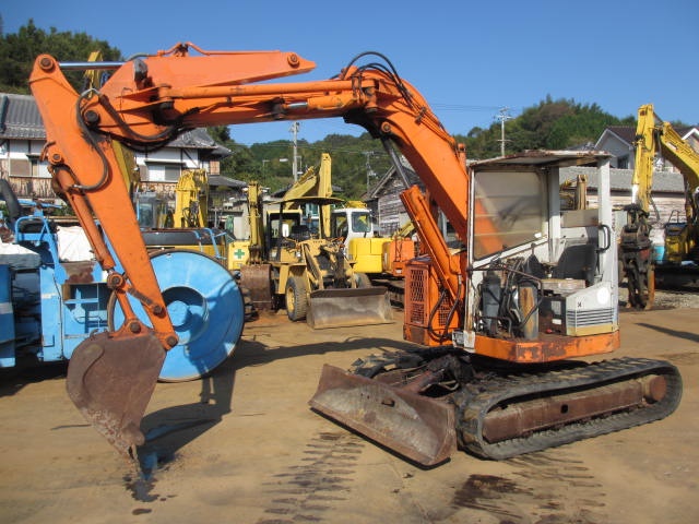 [画像]HITACHI(日立建機)　EX50URG　ミニショベル　1990年