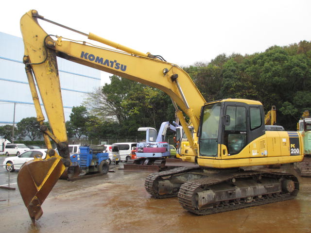 [画像]KOMATSU(コマツ)　PC200-7　油圧ショベル　2005年