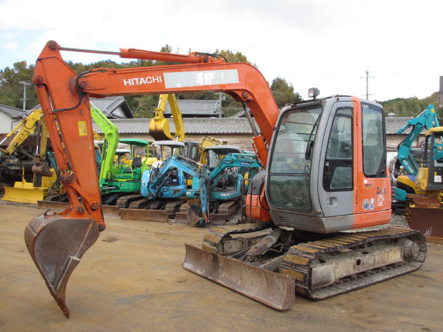 [画像]HITACHI(日立建機)　ZX75US　油圧ショベル　2001年