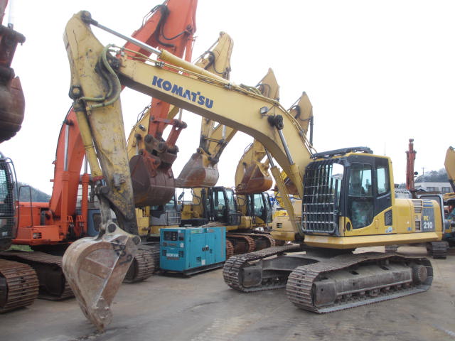 [画像]KOMATSU(コマツ)　PC210-8N1　油圧ショベル　2008年